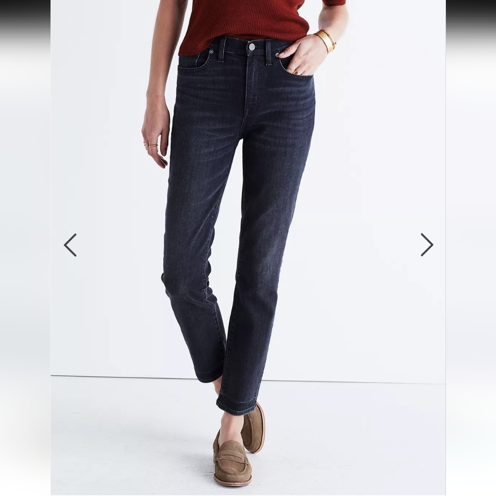 Madewell Cruiser Straight jeans in Weller wash, size 29